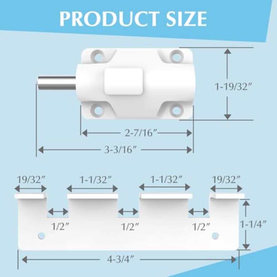Sliding Door Lock Window Locks - Window Lock Bar recensie en prijs