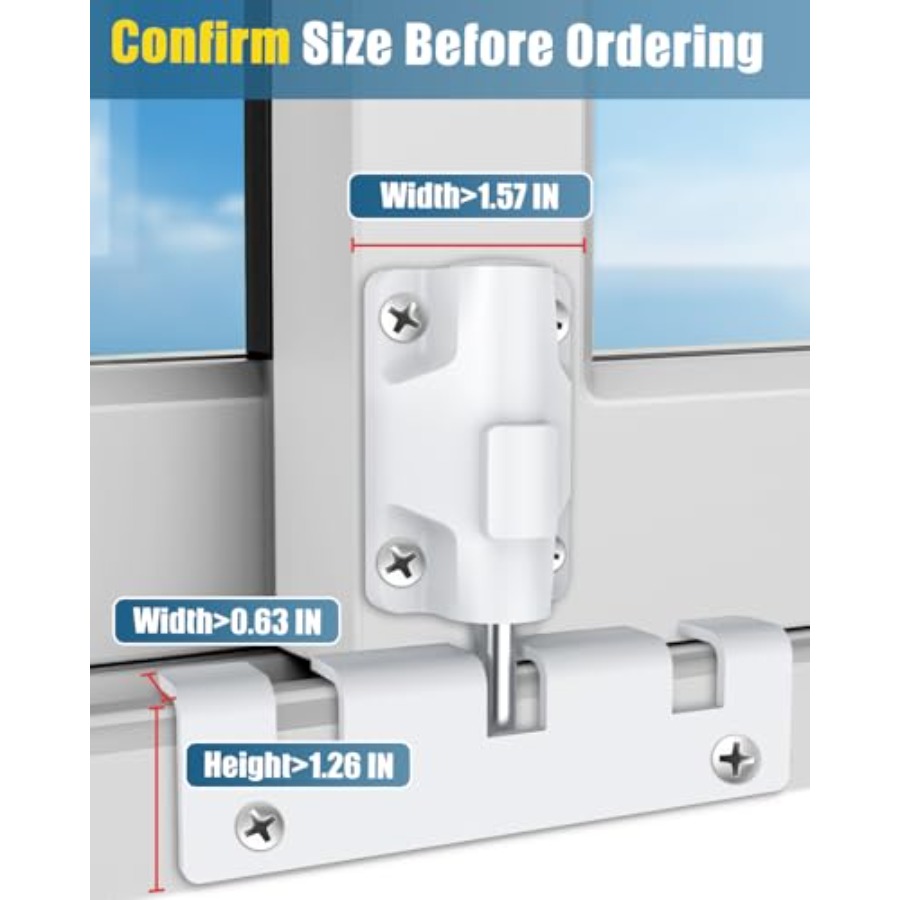 Sliding Door Lock Window Locks - Window Lock Bar recensie en prijs