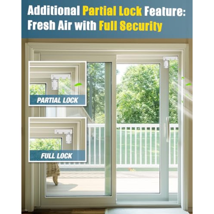 Sliding Door Lock Window Locks - Window Lock Bar recensie en prijs