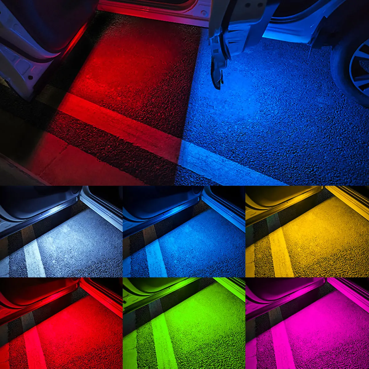 Car Door Lights LED Colorful F - Emergency Exit Sign recensie en prijs