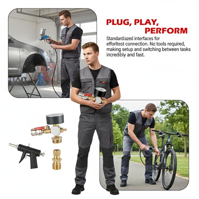 Portable Mobile Air Compressor - Fire Extinguisher Small recensie en prijs
