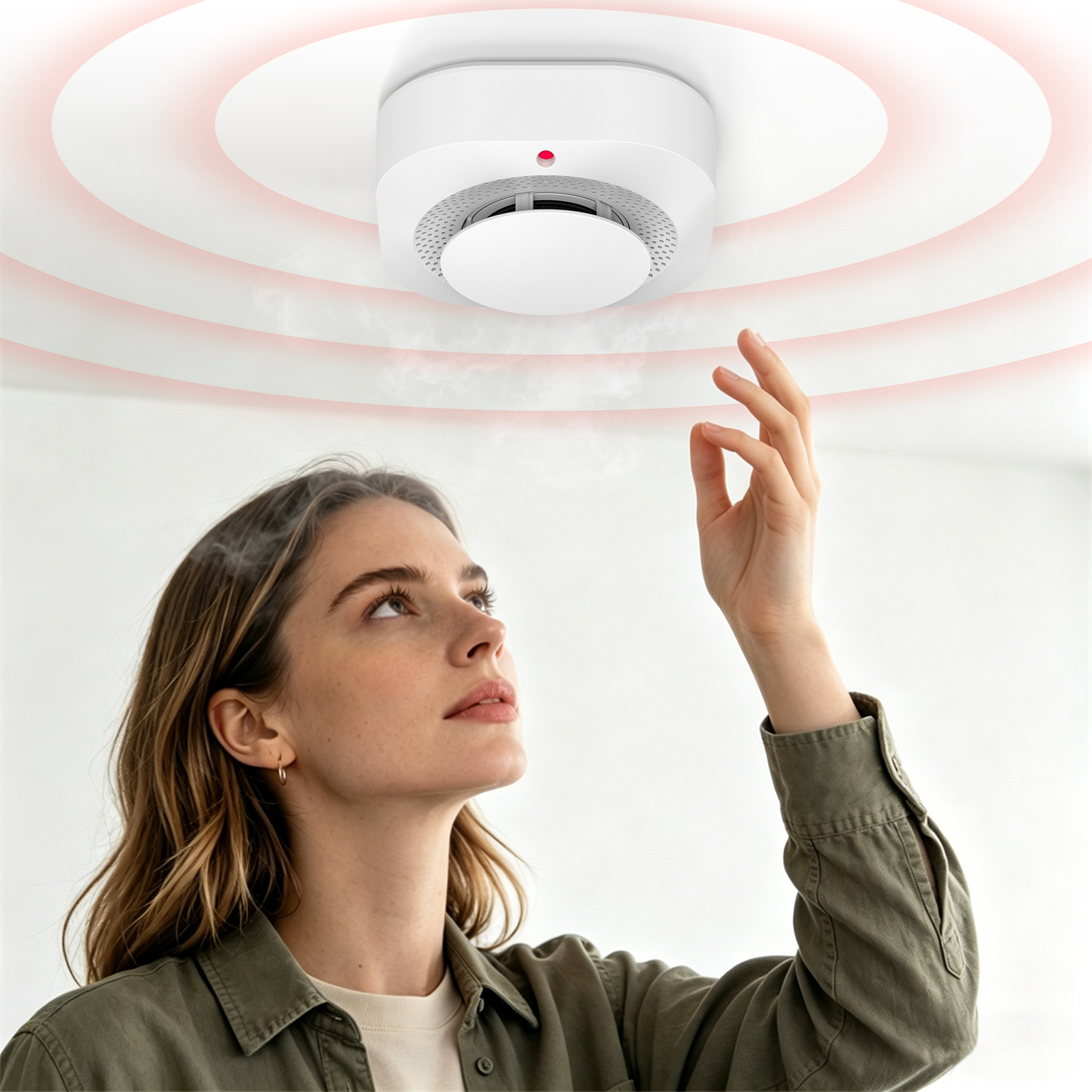 4 / 6 / 8 / 12 PCS Tuya Zigbee - Smoke Detector Interconnected recensie en prijs