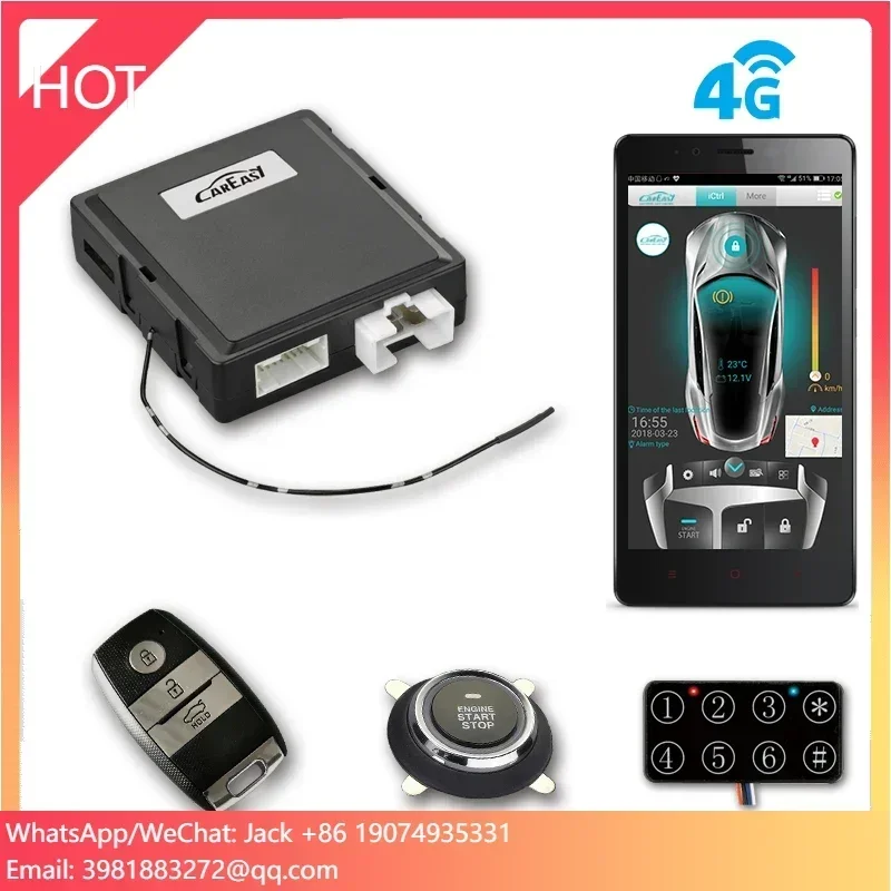 4G GPS/GSM Car Alarm PKE Keyle - Door Stop Alarm recensie en prijs