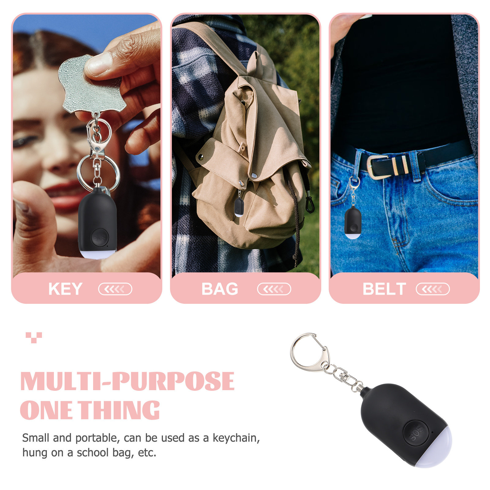 1Set Portable Personal Alarm f - Personal Alarm Keychain recensie en prijs