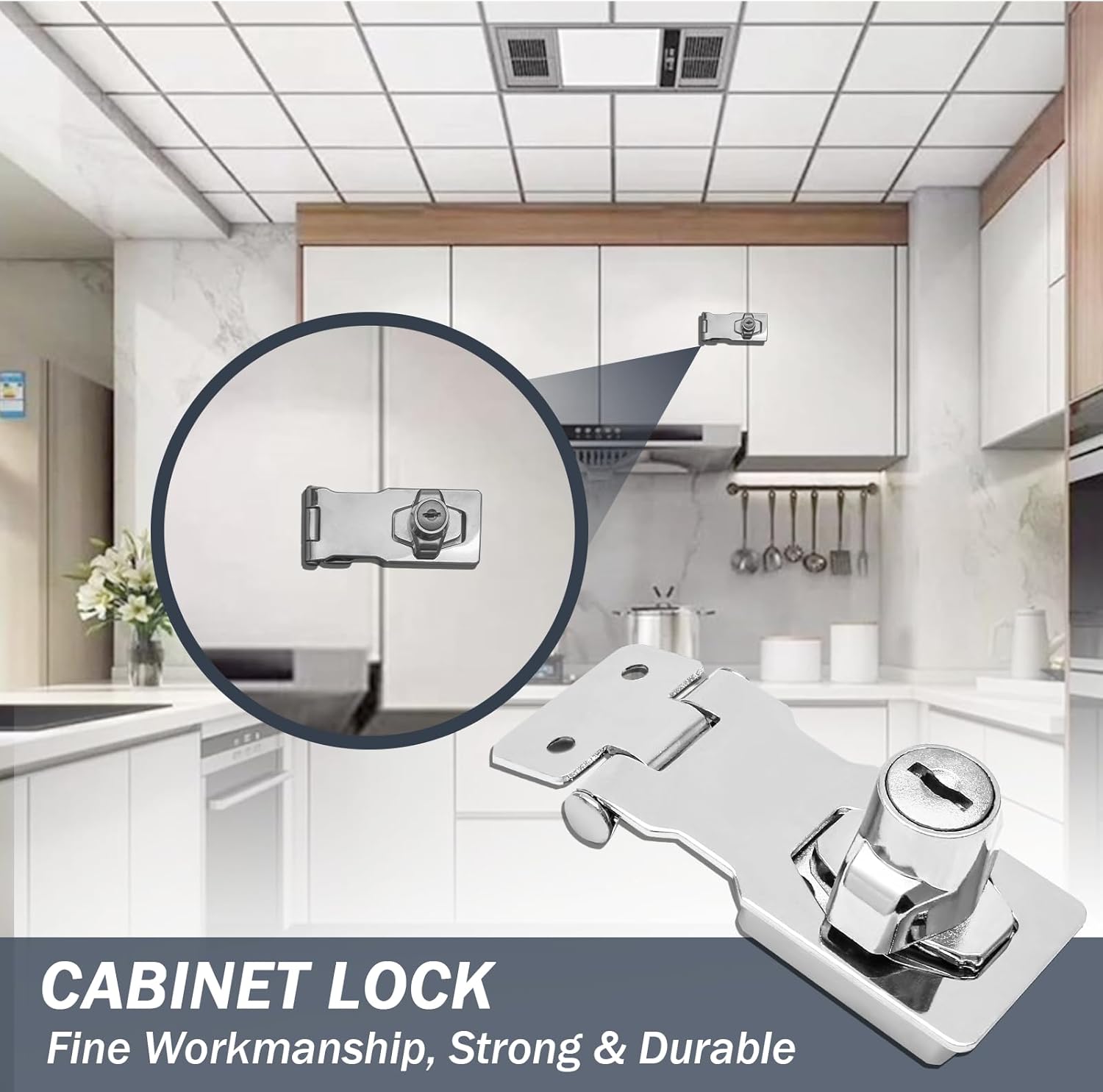 Knob Style Furniture Safety Lo - Medicine Cabinet Lock recensie en prijs