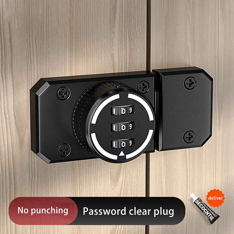 1 Set No-Punch Combination Doo - Medicine Cabinet Lock recensie en prijs