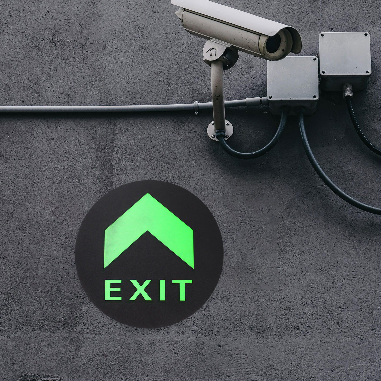 5Pcs Exit Sign Stickers Glow i - Emergency Exit Sign recensie en prijs