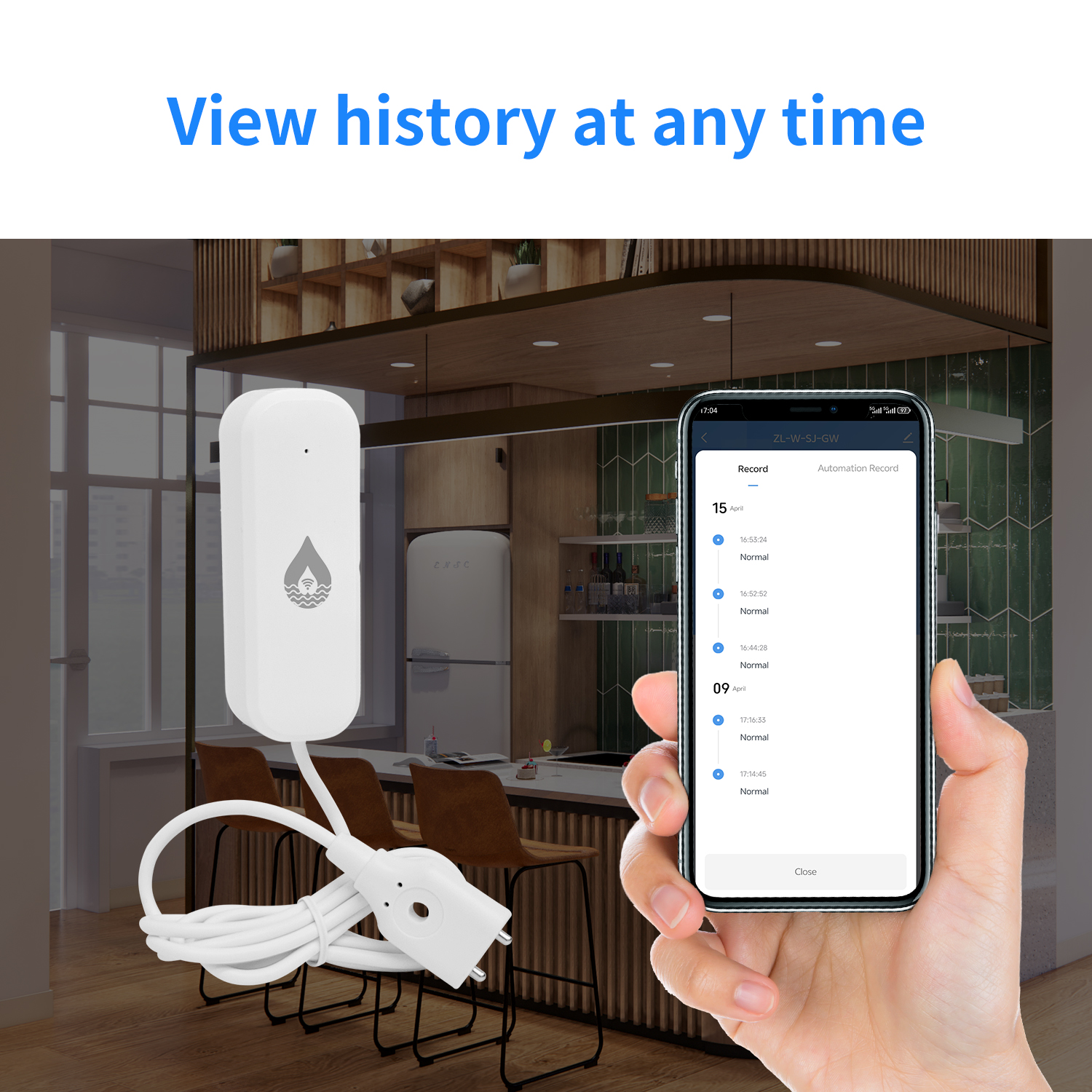 YFK WiFi/Zigbee Water Leakage  - Water Alarm Sensor recensie en prijs