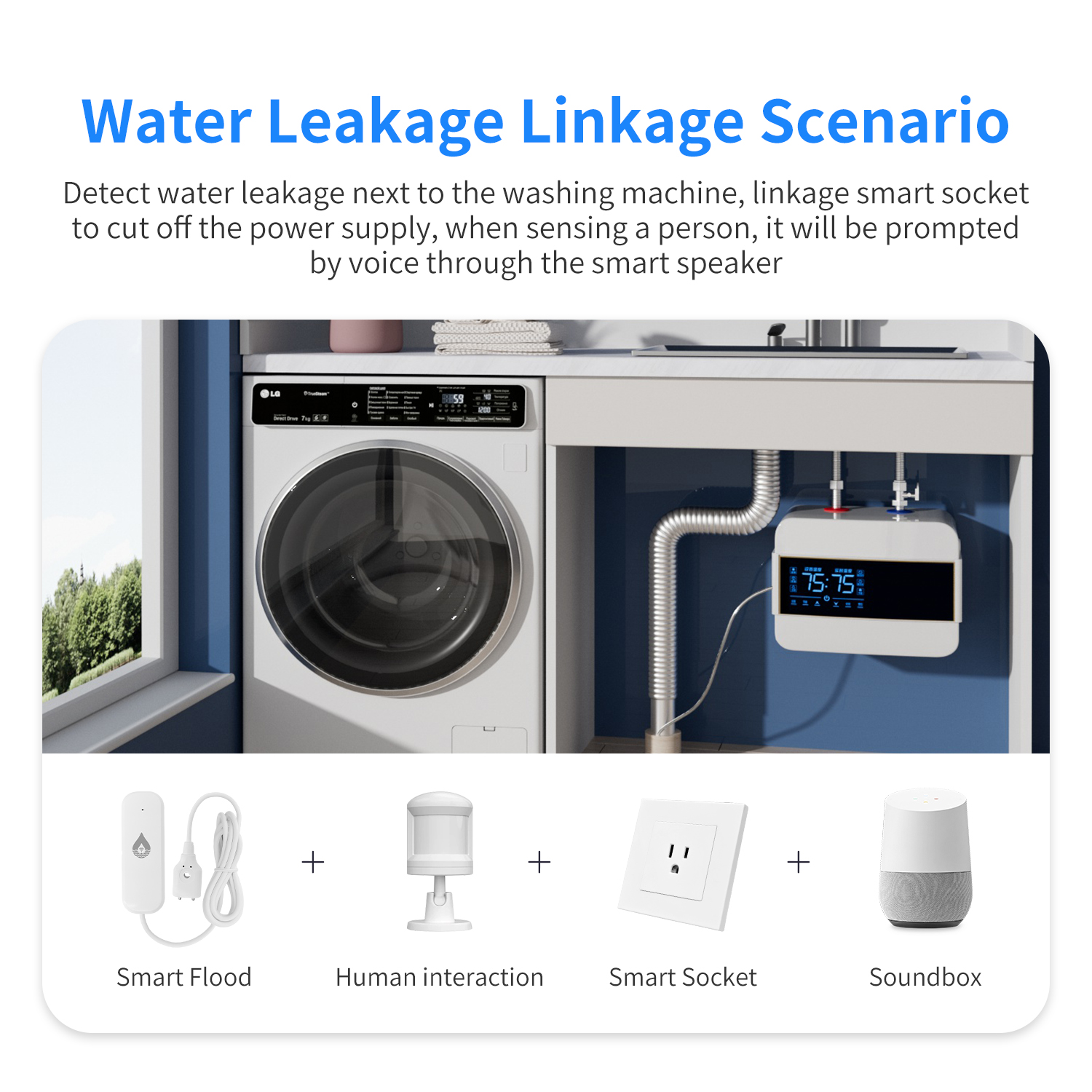 YFK WiFi/Zigbee Water Leakage  - Water Alarm Sensor recensie en prijs