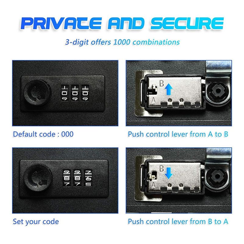 A92Z Combination Key Cabinet 2 - Lockbox Key Secure recensie en prijs
