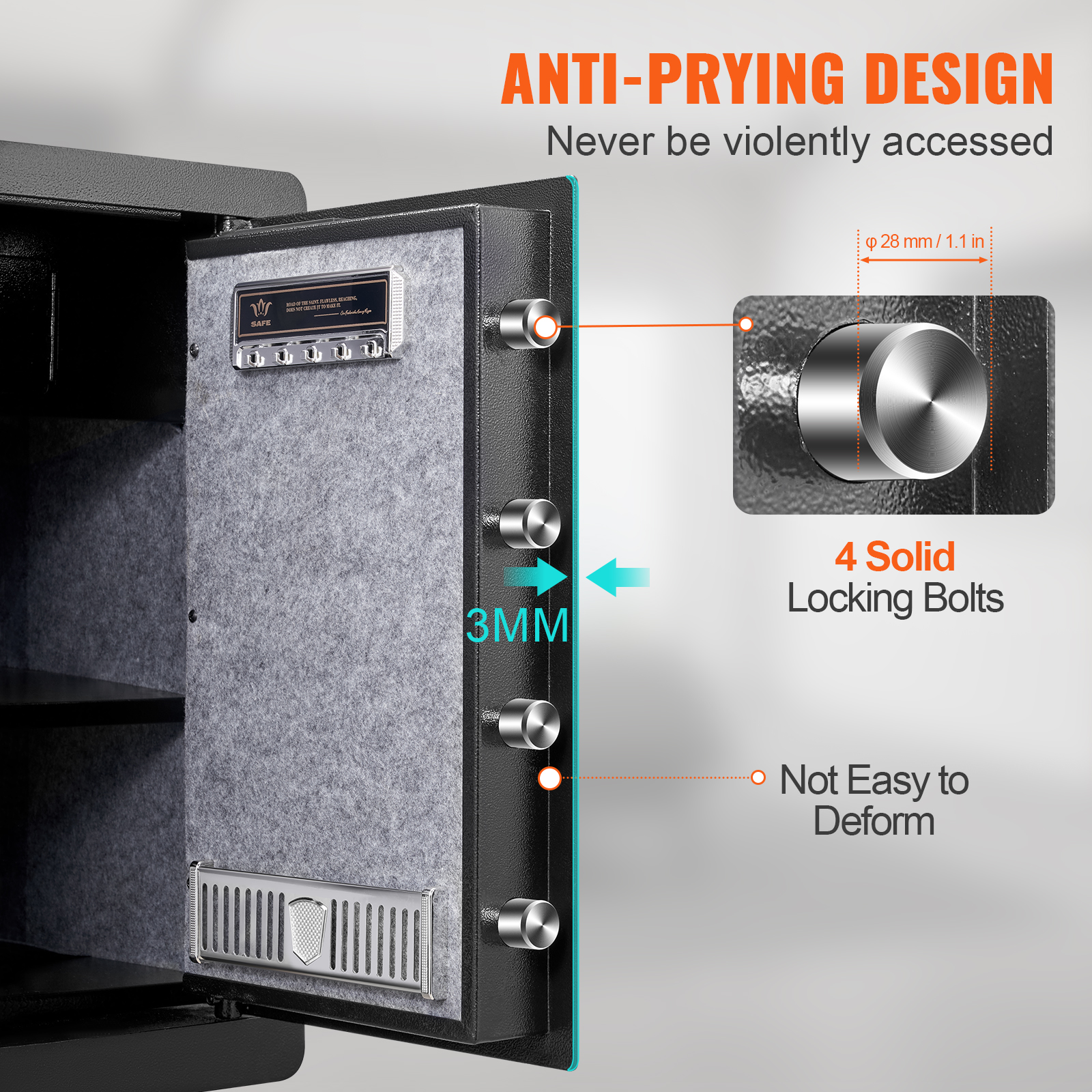 SucceBuy Electric Safe 2.2/1.8 - Fire Safe Document recensie en prijs