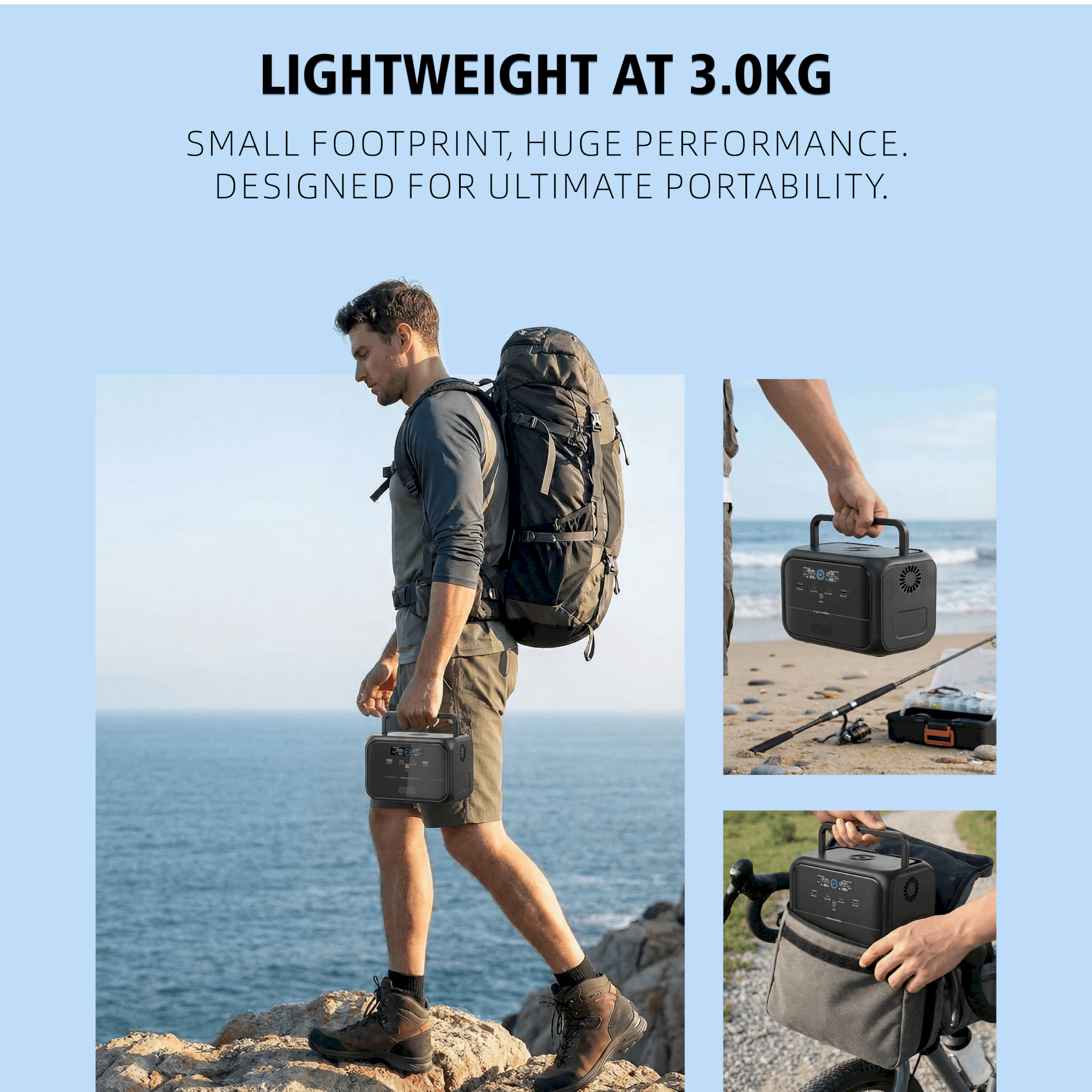 Uapow 288Wh 300W Portable Powe - Power Outage Light recensie en prijs