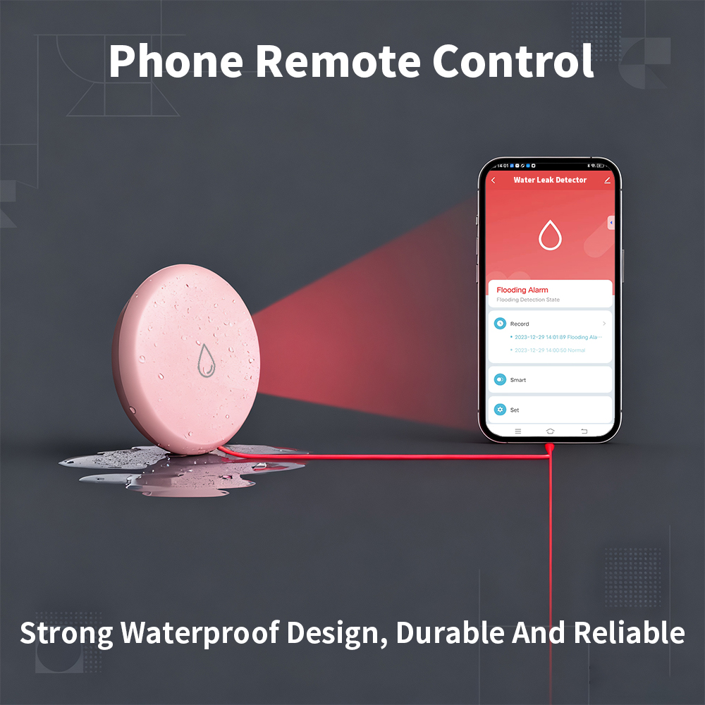Zigbee Leakage Sensor LED Imme - Water Alarm Sensor recensie en prijs