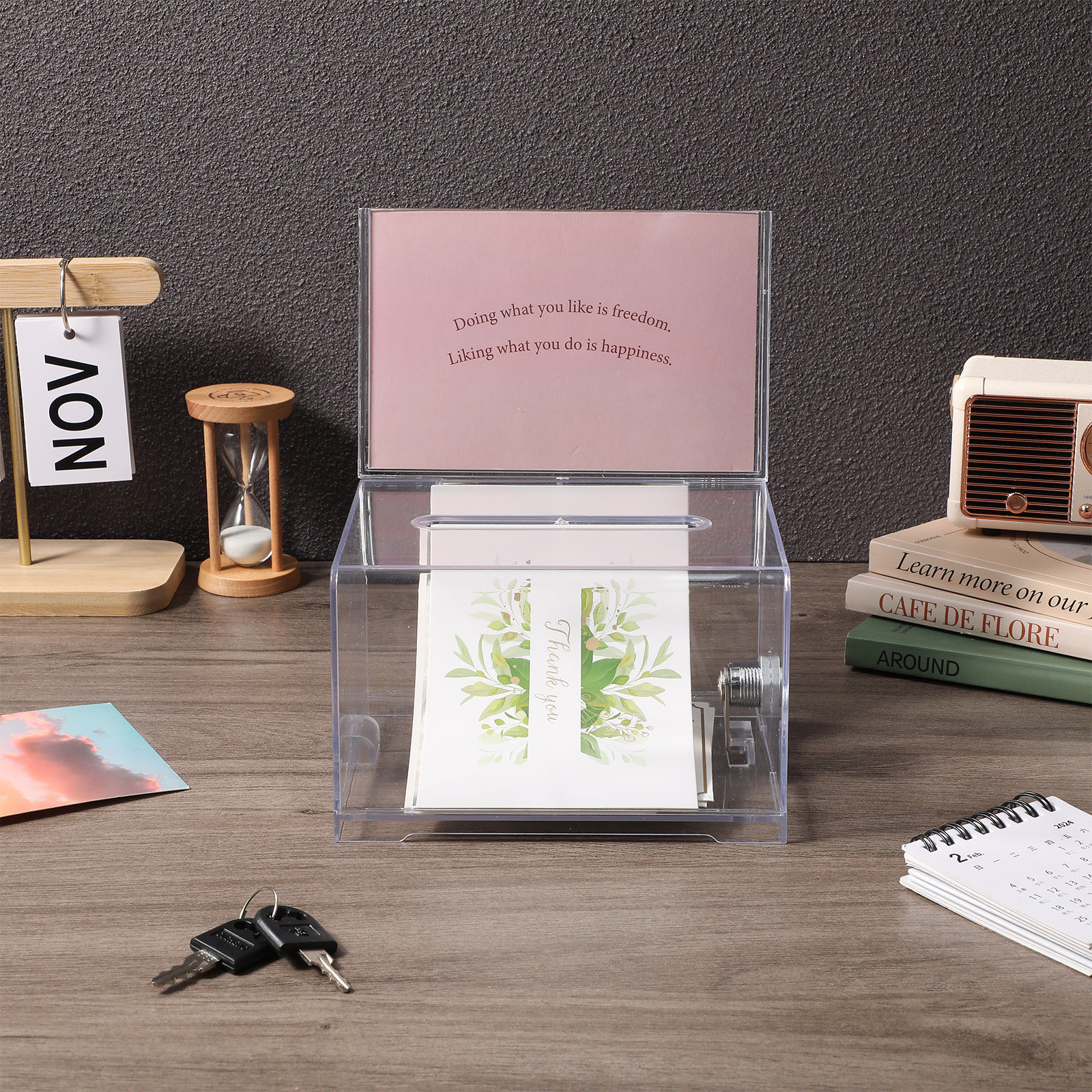 Premium Clear Acrylic Suggesti - Lockbox Key Secure recensie en prijs