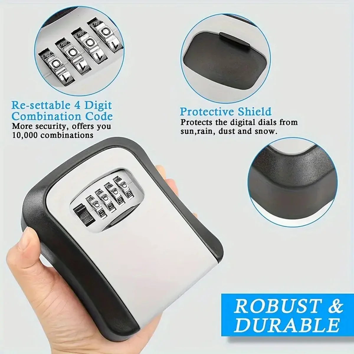 Waterproof Portable Combinatio - Lockbox Key Secure recensie en prijs