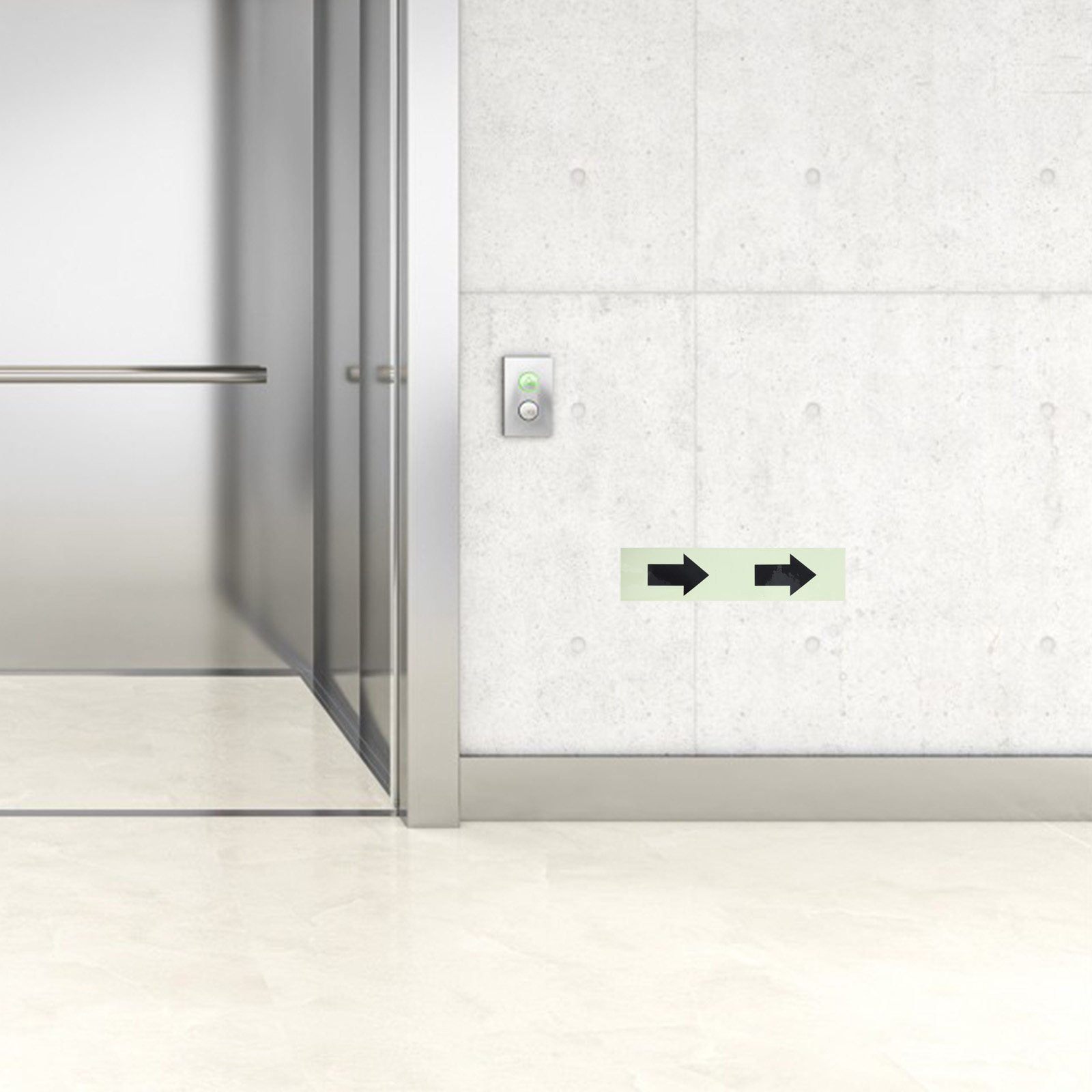 1 Roll Glow in Dark Reflective - Emergency Exit Sign recensie en prijs