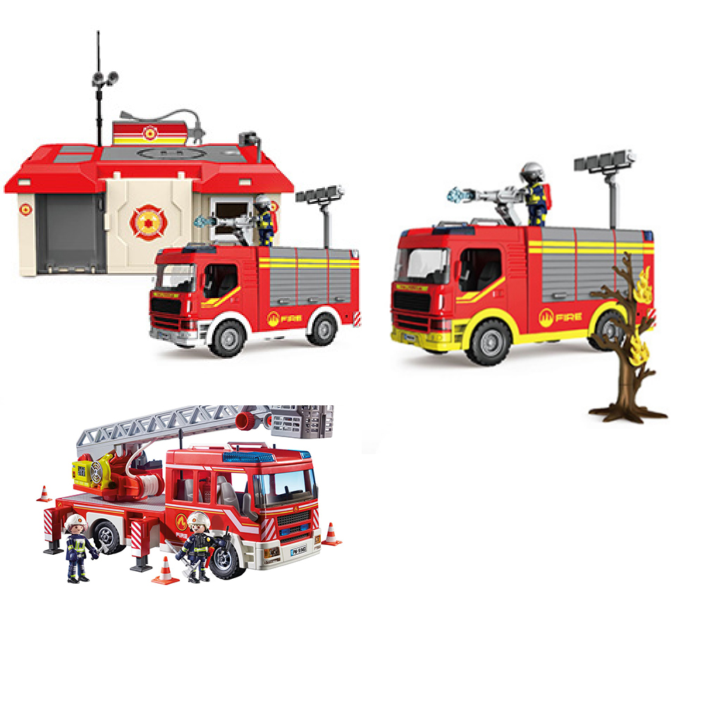 Fire Station With Aerial Ladde - Fire Escape Ladder recensie en prijs