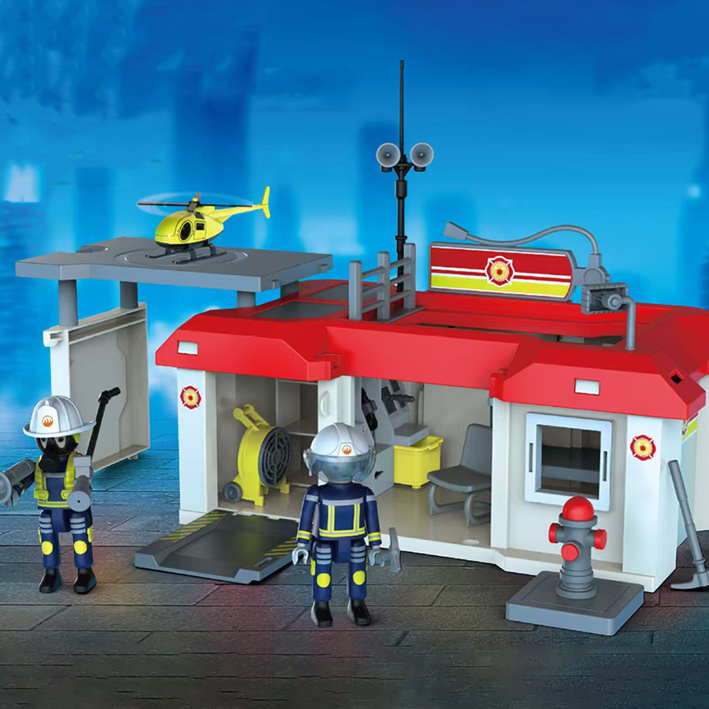 Fire Station With Aerial Ladde - Fire Escape Ladder recensie en prijs
