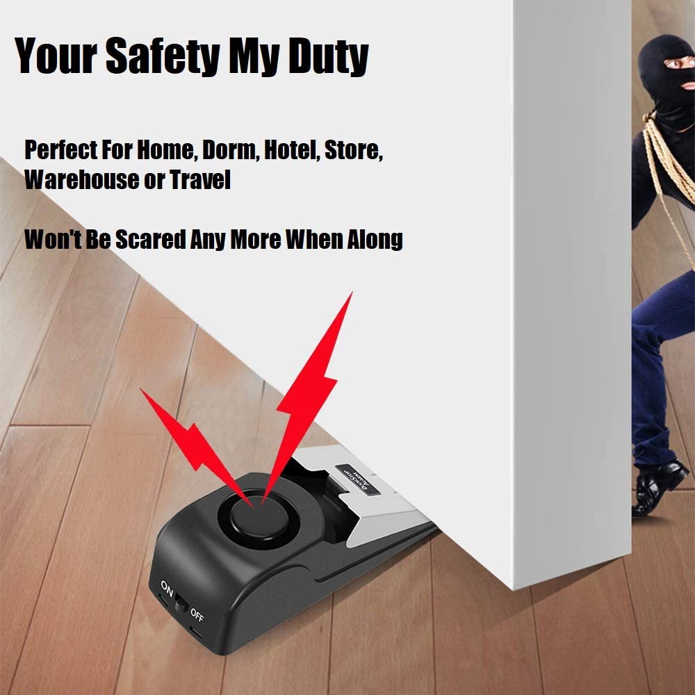 1Pc Door Stopper Alarm Portabl - Door Stop Alarm recensie en prijs