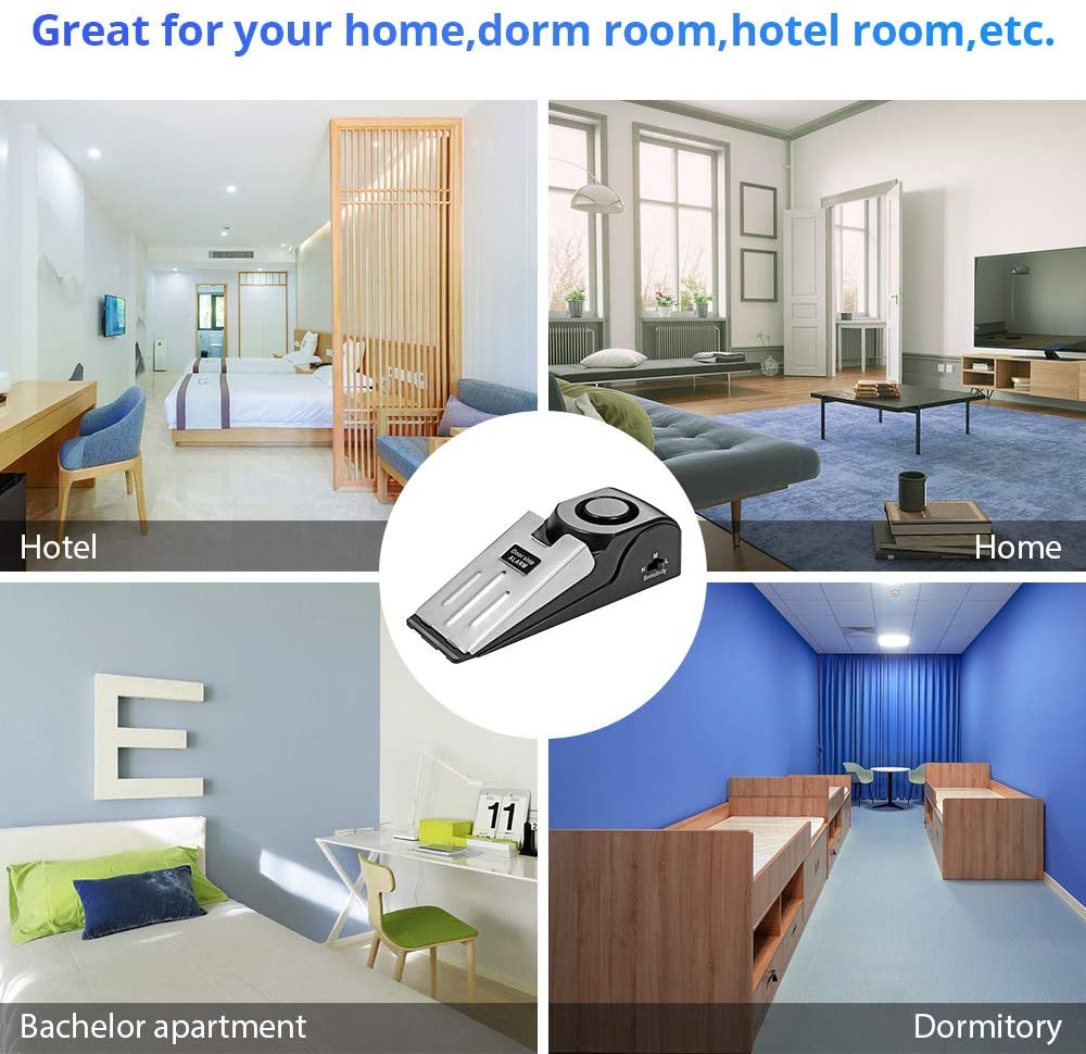 1Pc Door Stopper Alarm Portabl - Door Stop Alarm recensie en prijs