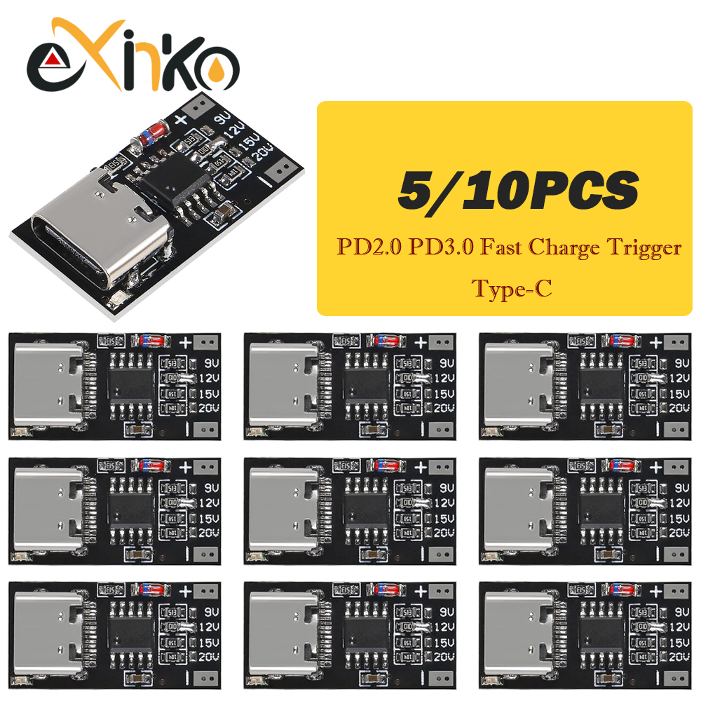 1-10pcs Type C PD2.0 PD3.0 Fas - Co Detector Plug recensie en prijs
