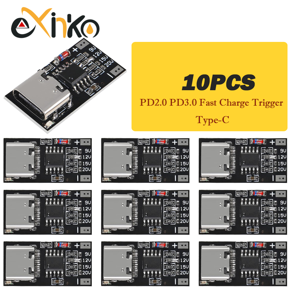 1-10pcs Type C PD2.0 PD3.0 Fas - Co Detector Plug recensie en prijs