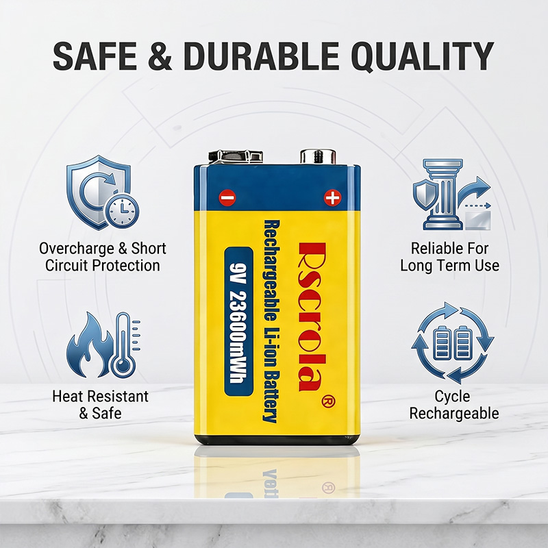 Long-Lasting 9V Lithium ion Re - Smoke Detector Interconnected recensie en prijs