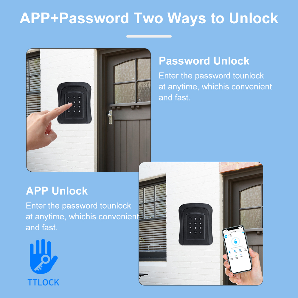 TTLock Wireless Key Box Waterp - Lockbox Key Secure recensie en prijs