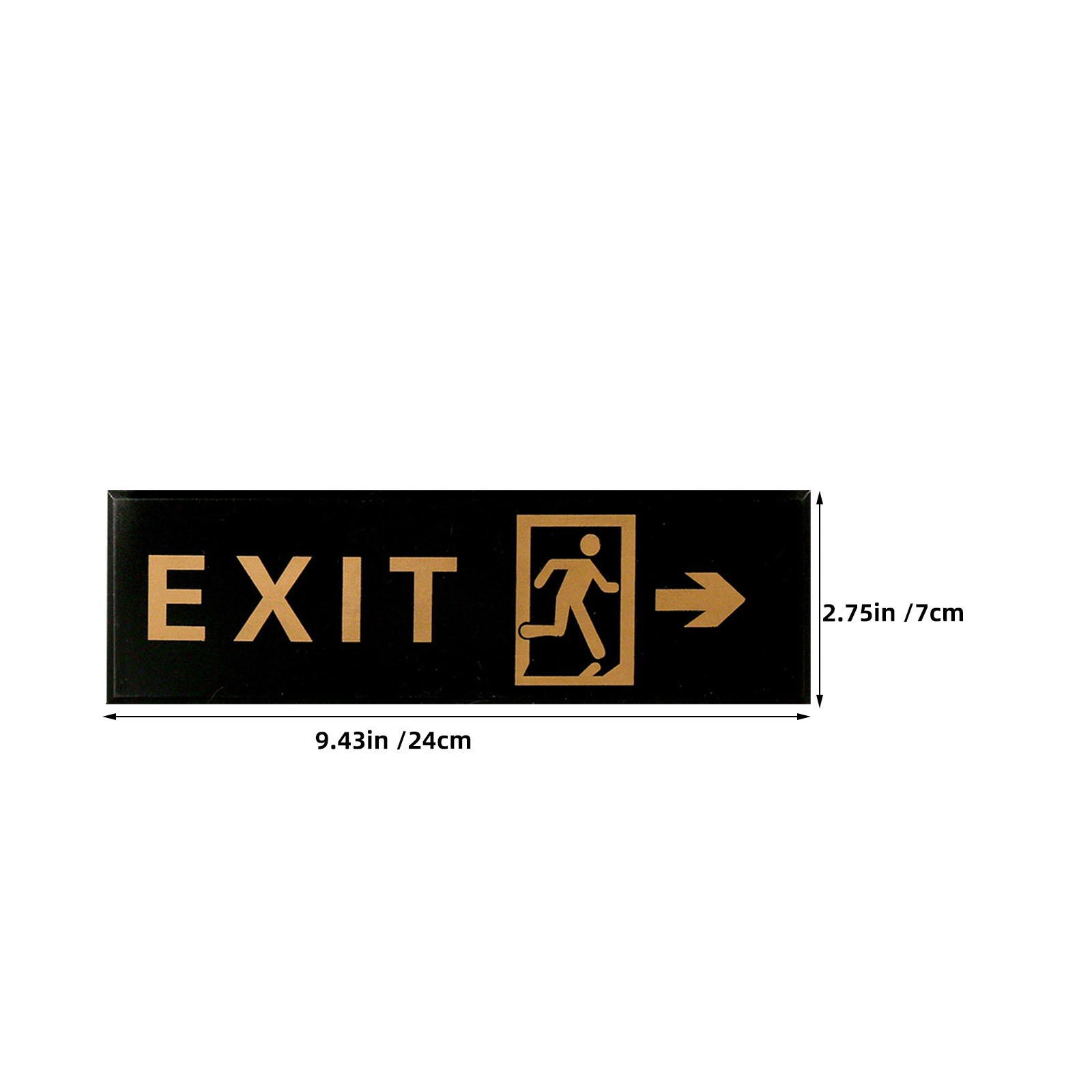 5Pcs Acrylic Emergency Exit Si - Emergency Exit Sign recensie en prijs