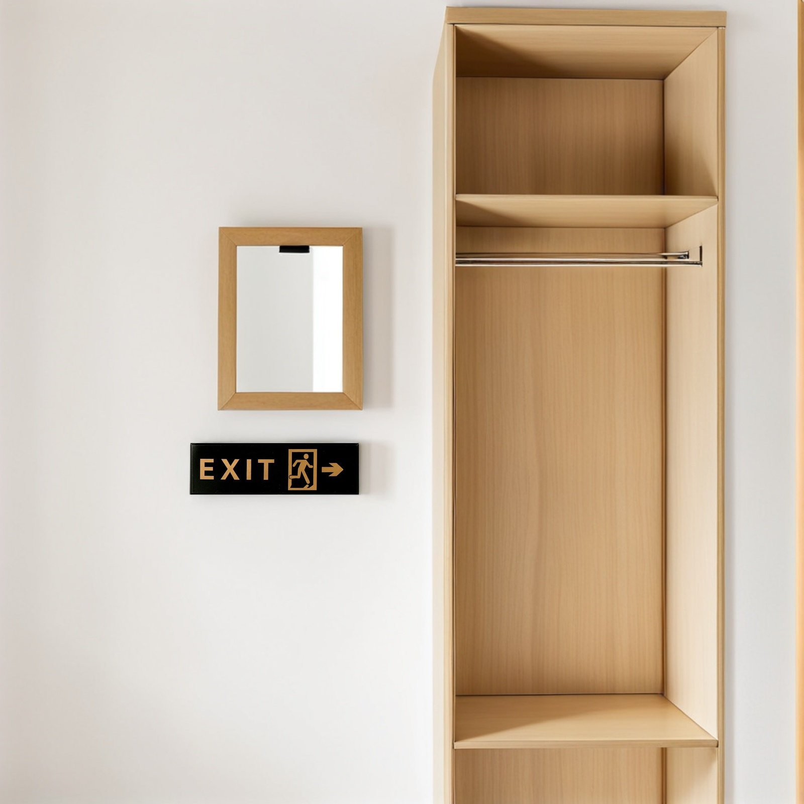 5Pcs Acrylic Emergency Exit Si - Emergency Exit Sign recensie en prijs