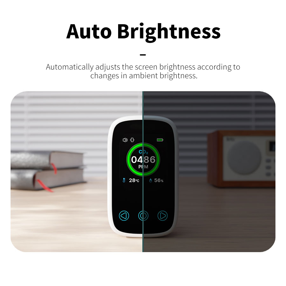 LCD Digital Carbon Dioxide Det - Co Detector Plug recensie en prijs