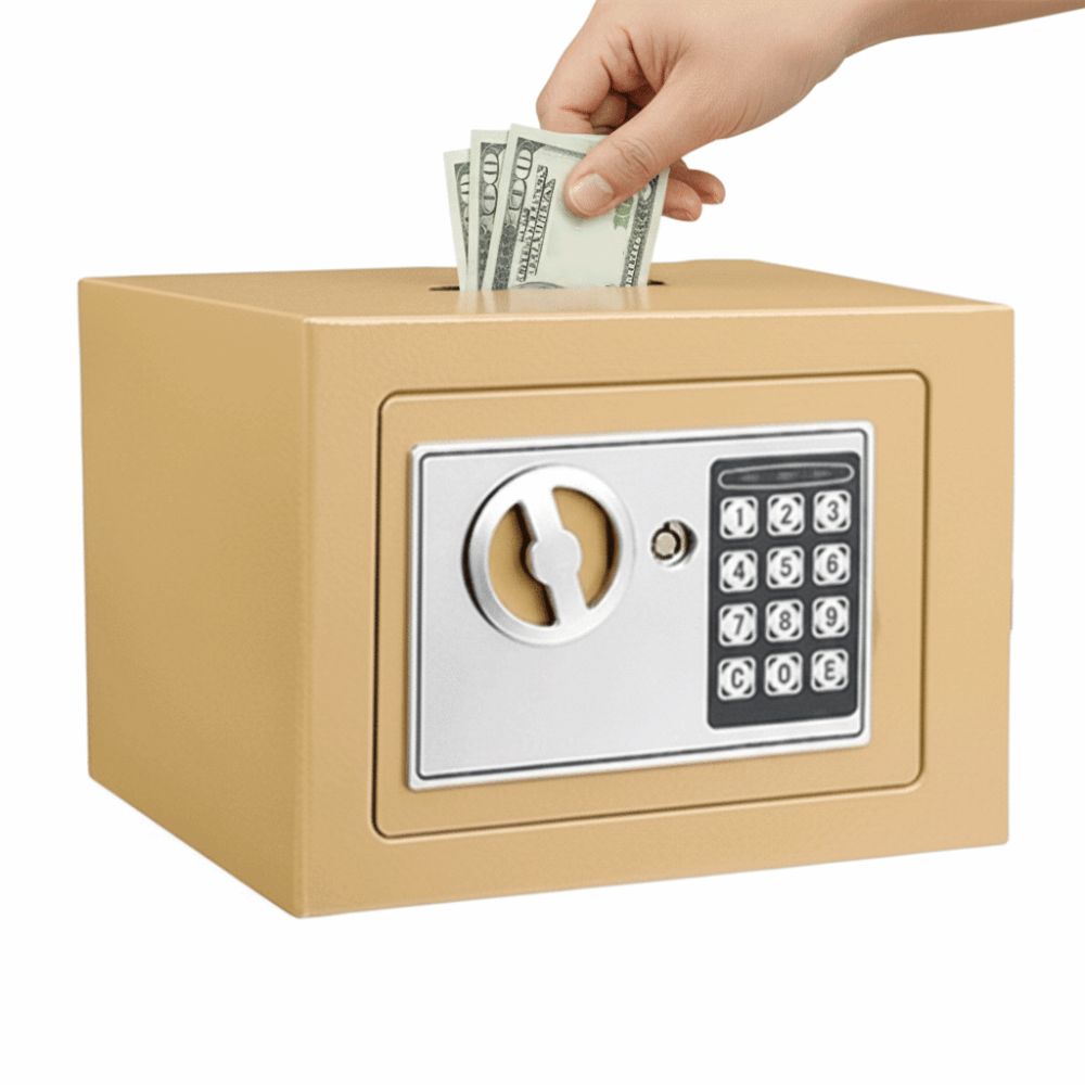 Anti-Theft Piggy Bank Password - Lockbox Key Secure recensie en prijs