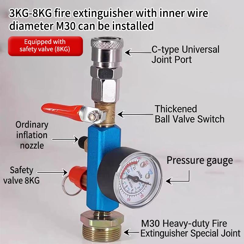 Air Pump Pressure Adapter Conv - Fire Extinguisher Small recensie en prijs