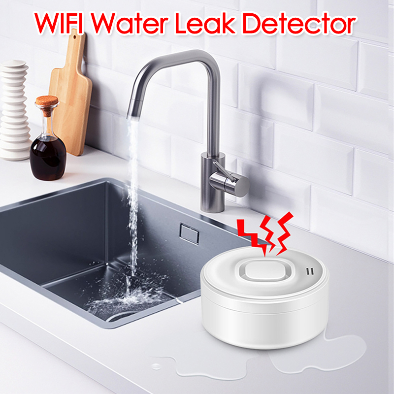 Smart WIFI Water Leak Detector - Water Alarm Sensor recensie en prijs