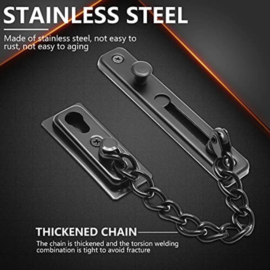 2 Pack Door Chain Lock with Sp - Security Chain Door recensie en prijs