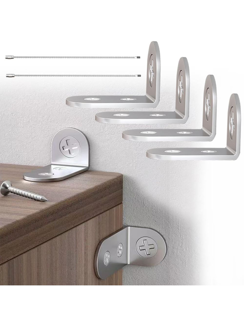 4pcs Furniture Anchors Earthqu - Earthquake Anchor Strap recensie en prijs