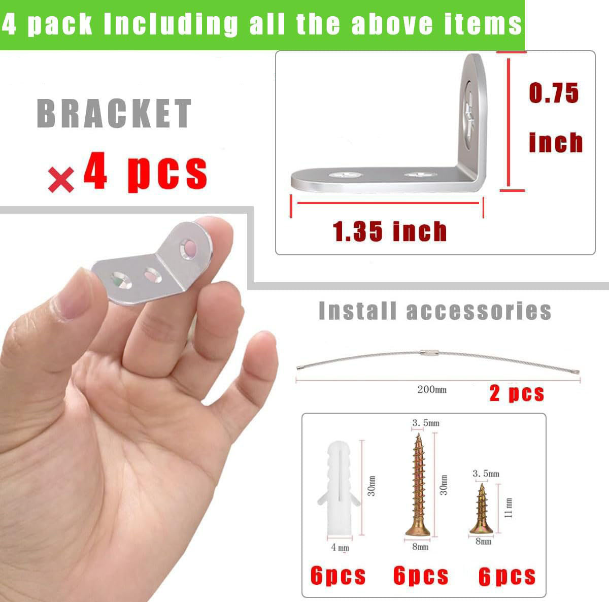 4pcs Furniture Anchors Earthqu - Earthquake Anchor Strap recensie en prijs