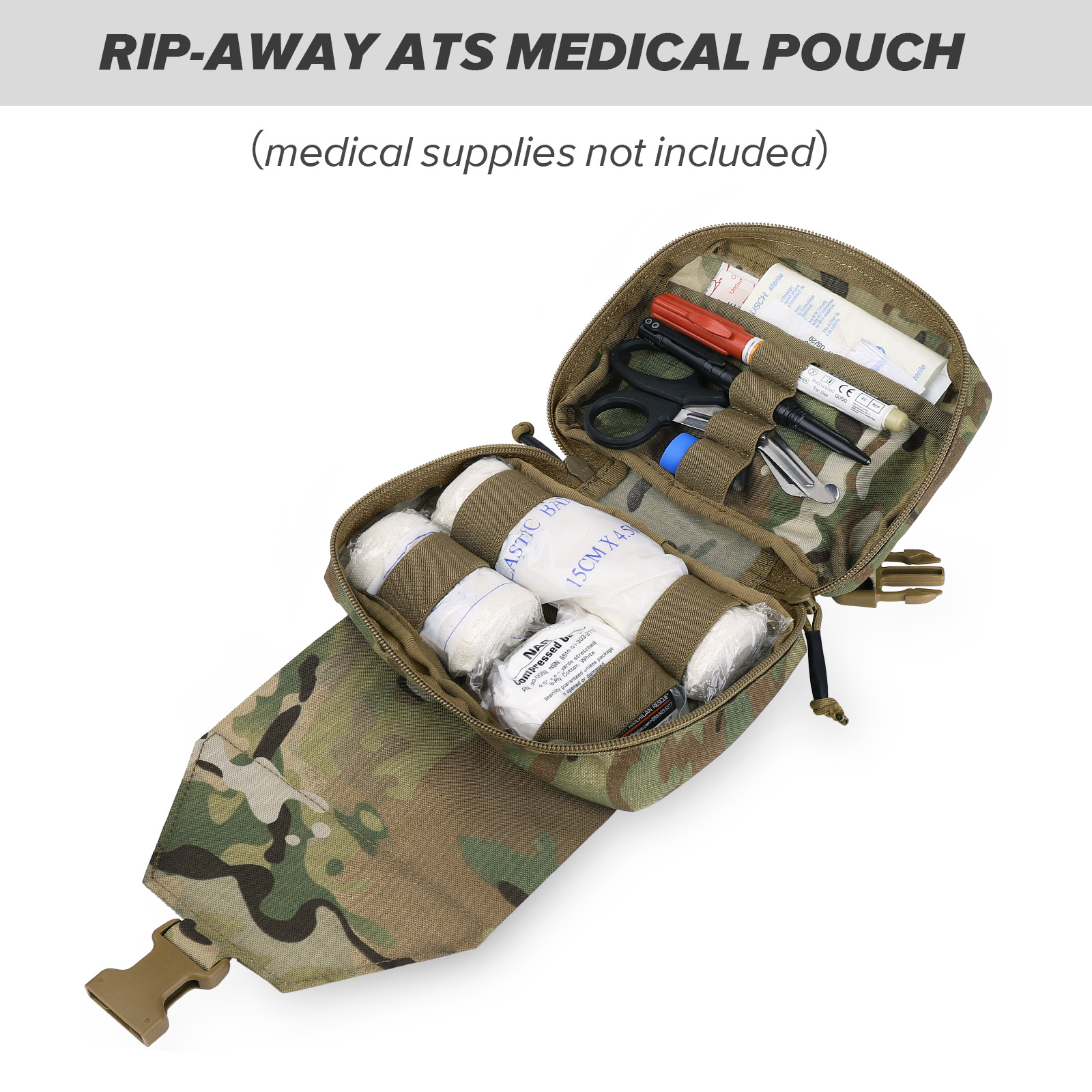 KRYDEX Tactical Tear Off Rip A - First Aid Bag Kit recensie en prijs