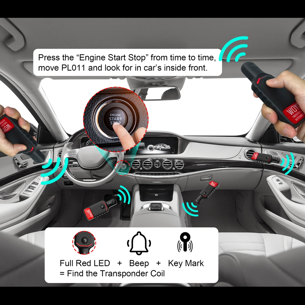 PKE LF Tester, Automotive Tran - Co Detector Plug recensie en prijs