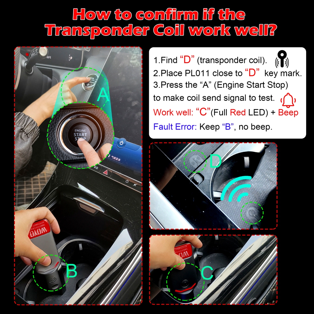 PKE LF Tester, Automotive Tran - Co Detector Plug recensie en prijs