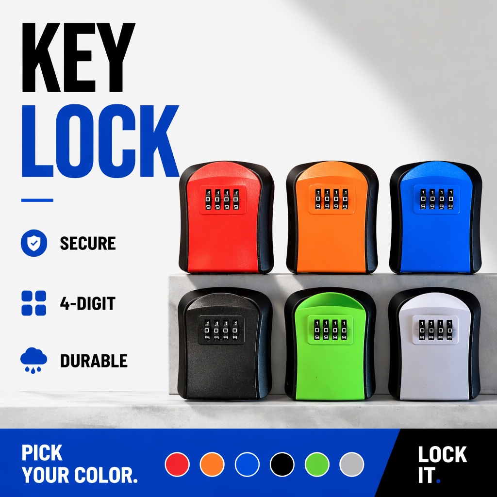 Wall Mount Waterproof Key Stor - Lockbox Key Secure recensie en prijs