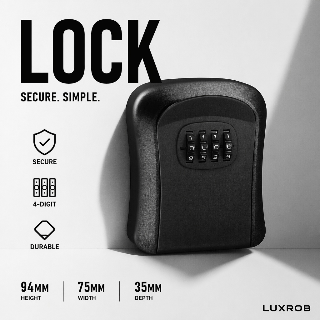 Wall Mount Waterproof Key Stor - Lockbox Key Secure recensie en prijs