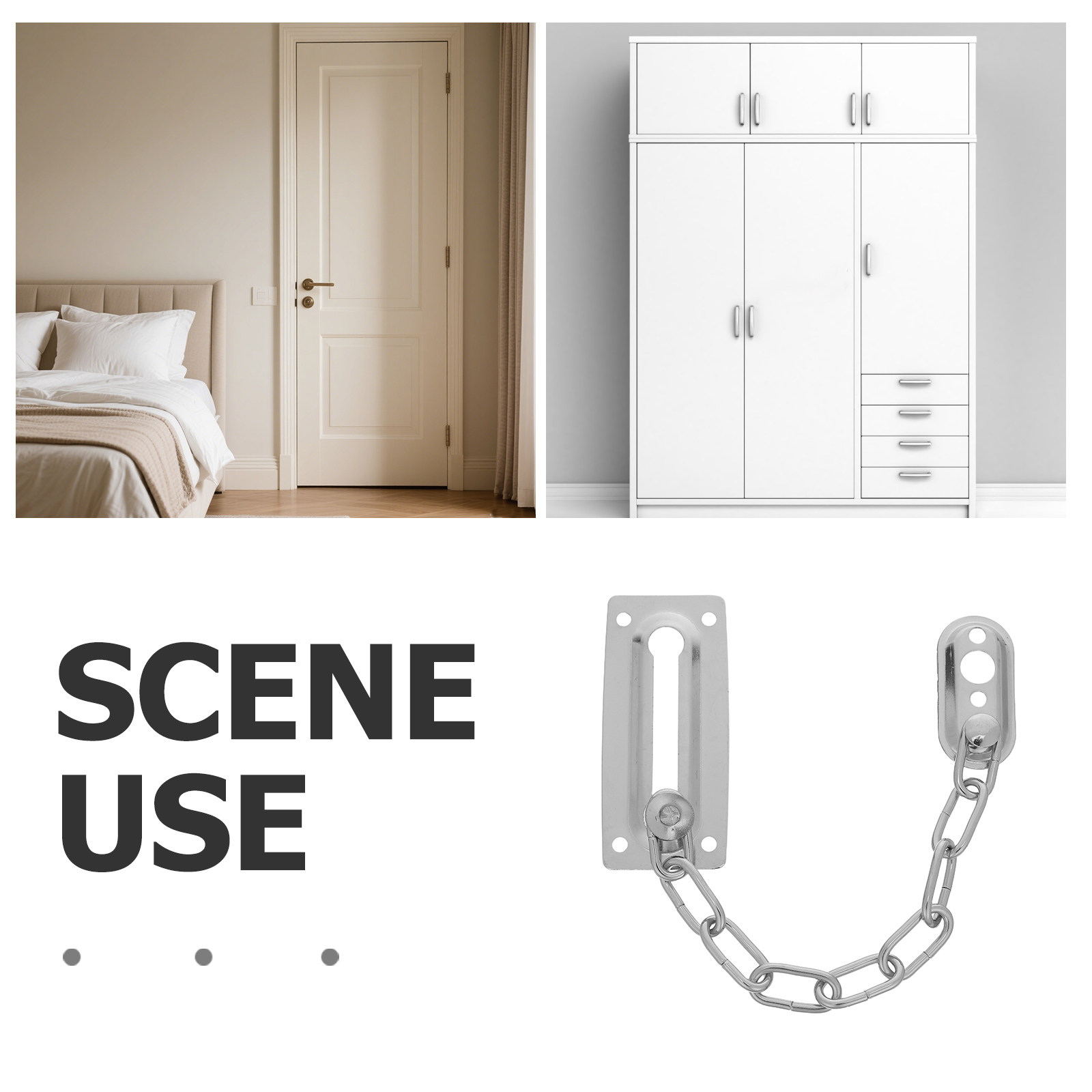 1Pcs Anti-Theft Chain Door Loc - Security Chain Door recensie en prijs