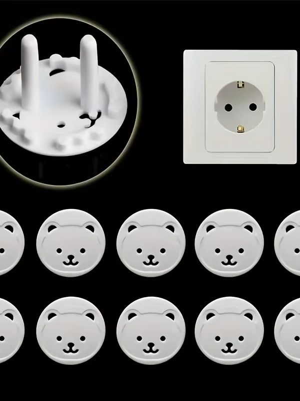 15pcs Bear EU Power Socket Ele - Outlet Cover Baby recensie en prijs