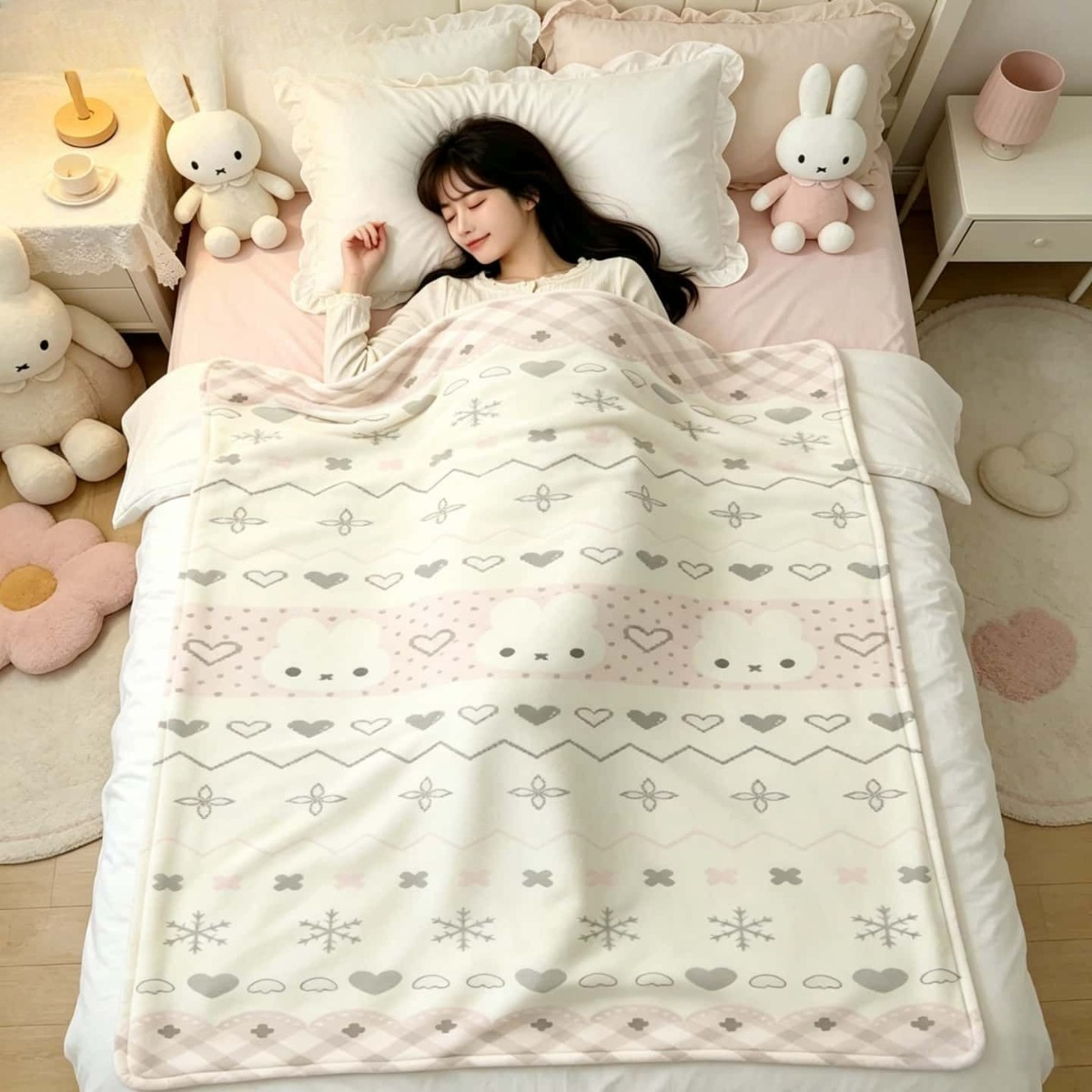 Kawaii Miffy Blanket Cartoon M - Fire Blanket Kitchen recensie en prijs